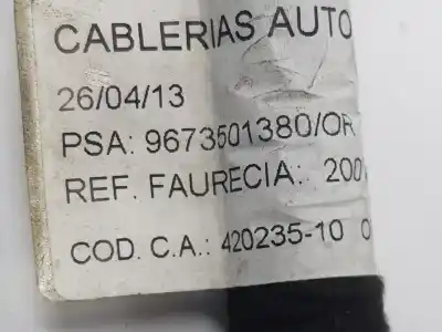 Second-hand car spare part parking sensor for citroen ds4 (nx_) 1.6 vti 120 oem iam references 9673501380  9673501380