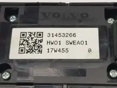 Peça sobressalente para automóvel em segunda mão botão / interruptor elevador vidro dianteiro esquerdo por volvo s60 lim. 2.0 d referências oem iam 31453266  31453266