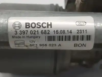 Автозапчасти б/у мотор переднего стеклоочистителя за seat leon (5f1) 1.6 tdi ссылки oem iam 5f1955023a  5f1955119