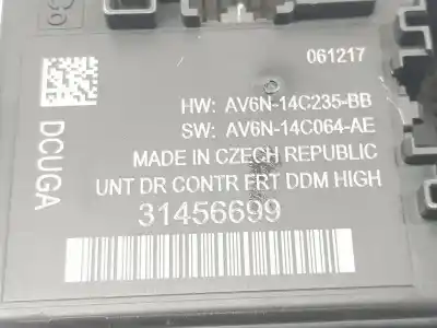 Peça sobressalente para automóvel em segunda mão módulo eletrônico por volvo s60 lim. 2.0 d referências oem iam 31456699  31456699