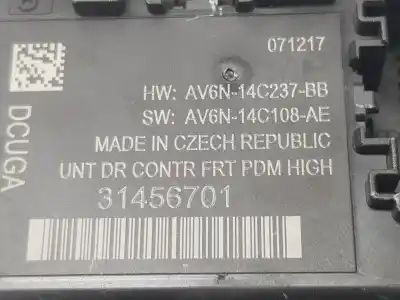 Second-hand car spare part electronic module for volvo s60 lim. 2.0 d oem iam references 31456701  31456701