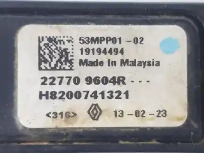 Peça sobressalente para automóvel em segunda mão sensor por renault trafic combi 2.5 dci d fap referências oem iam 227709604r  227709604r