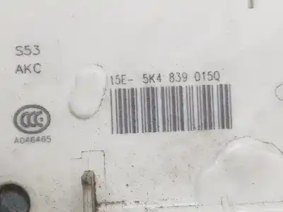 Автозапчастина б/у замок дверей заднього лівого для seat leon (5f1) 1.6 tdi посилання на oem iam 5k4839015q  5k4839015af