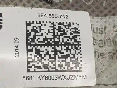 Автозапчасти б/у передняя правая подушка безопасности за seat leon (5f1) 1.6 tdi ссылки oem iam 5f4880742  5f4880742