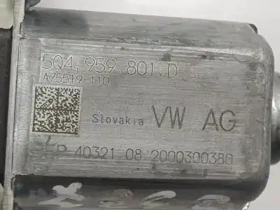 Автозапчастина б/у двигатель заднього правого скла для volkswagen passat variant (cb5) executive 150 cv / 110 kw посилання на oem iam 5q4959801d  5q4959801d Автозапчастина б/у двигатель заднього правого скла для volkswagen passat variant (cb5) executive 150 cv / 110 kw посилання на oem iam 5q4959801d  5q4959801d