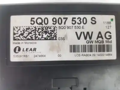 Second-hand car spare part electronic module for seat leon (5f1) 1.6 tdi oem iam references 5q0907530s  5q0907530s