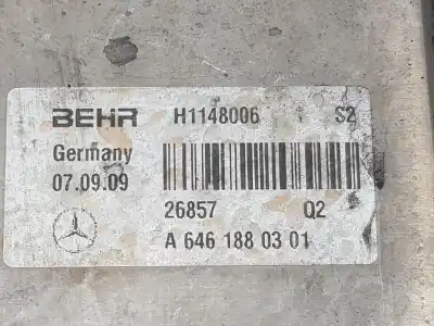 Автозапчастина б/у масляний радіатор для clase c clase c berlina 2.2 cdi посилання на oem iam a6461880301  a6461880301