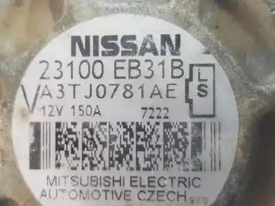 Gebrauchtes Autoersatzteil lichtmaschine zum nissan pathfinder (r51) 2.5 dci xe oem-iam-referenzen 23100eb31b  23100eb31b