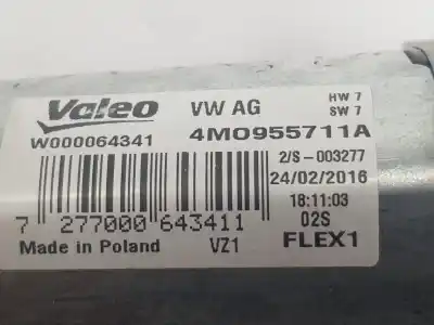 Автозапчастина б/у двигатель заднього склоочисника для audi a4 b9 avant (8w5, 8wd) 3.0 tdi посилання на oem iam 4m0955711a  4m0955711a