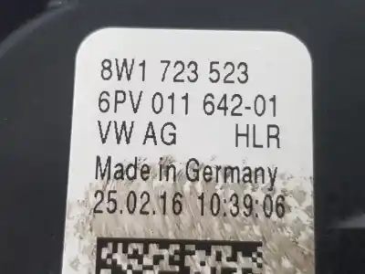 Автозапчастина б/у педальний потенціометр для audi a4 b9 avant (8w5, 8wd) 3.0 tdi посилання на oem iam 8w1723523  8w1723523