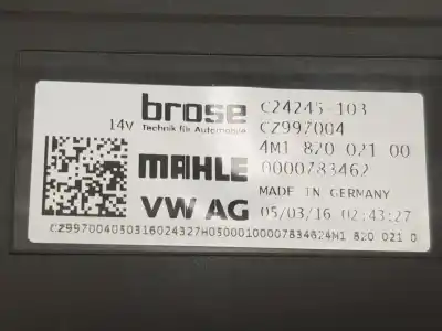 Автозапчастина б/у вентилятор опалення для audi a4 b9 avant (8w5, 8wd) 3.0 tdi посилання на oem iam 4m1820021  4m1820021