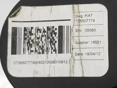 Gebrauchtes Autoersatzteil sicherheitsgurt rechts vorne zum fiat ducato caja cerrada 33, techo elevado 2.0 jtd oem-iam-referenzen 735507779 735507779 