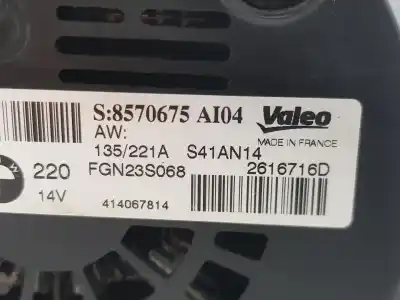 Piesă de schimb auto la mâna a doua ALTERNATOR pentru BMW SERIE X5 (F15)  Referințe OEM IAM 7754181A00  7754181A00