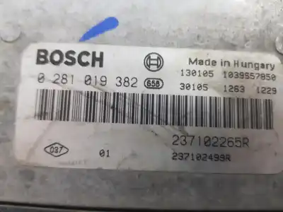 Second-hand car spare part ECU ENGINE CONTROL for NISSAN NV400 PRITSCHE  OEM IAM references 237102265R  237102265R