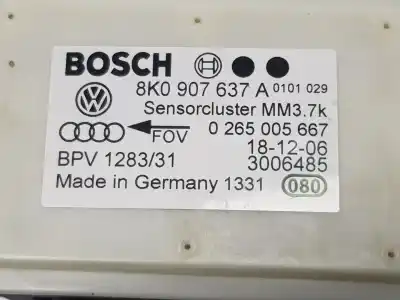 Peça sobressalente para automóvel em segunda mão sensor por audi a5 coupe 3.0 v6 24v tdi referências oem iam 8k0907637a  8k0907637a