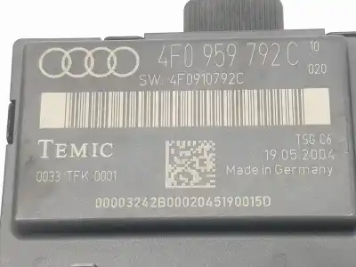 Автозапчасти б/у электронный модуль за audi a6 c6 (4f2) 3.2 fsi ссылки oem iam 4f0959792c  4f0959792c Автозапчасти б/у электронный модуль за audi a6 c6 (4f2) 3.2 fsi ссылки oem iam 4f0959792c  4f0959792c