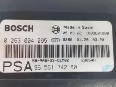 Pezzo di ricambio per auto di seconda mano modulo elettronico per honda accord viii (cu) 2.2 i-dtec (cu3) riferimenti oem iam 9656174280  9656174280