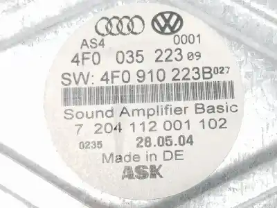 Peça sobressalente para automóvel em segunda mão módulo eletrónico antena por audi a6 c6 (4f2) 3.2 fsi referências oem iam 4f0035223  4f0035223