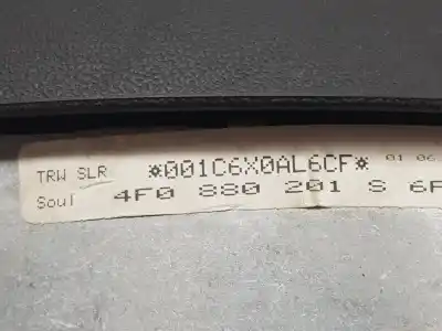 Автозапчасти б/у передняя левая подушка безопасности за audi a6 c6 (4f2) 3.2 fsi ссылки oem iam 4f0880201s  4f0880201s Автозапчасти б/у передняя левая подушка безопасности за audi a6 c6 (4f2) 3.2 fsi ссылки oem iam 4f0880201s  4f0880201s