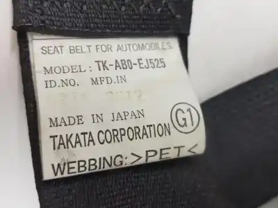 Автозапчастина б/у задній лівий ремін безпеки для honda accord viii (cu) 2.2 i-dtec (cu3) посилання на oem iam 82850tl0g13za  82850tl0g13za