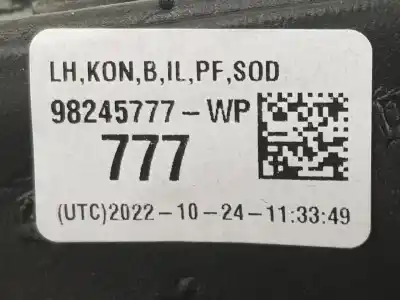 Peça sobressalente para automóvel em segunda mão espelho retrovisor esquerdo por citroen ds3 (sa_) 1.4 hdi 70 (sa8hp4) referências oem iam 98245777wp