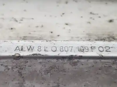 Second-hand car spare part rear bumper reinforcement for audi s3 (8l) 1.8 t (165kw) 224 cv / 165 kw oem iam references 8l0807309e  8l0807309e