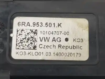 Автозапчасти б/у рулевое управление за skoda rapid spaceback (nh1) 1.6 tdi ссылки oem iam 6ra953501k  6ra953501k