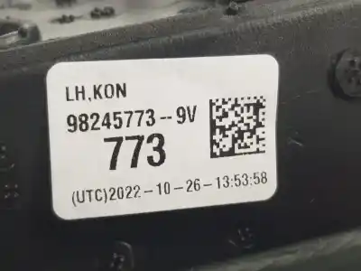 Автозапчастина б/у ліве дзеркало для ds ds 3 / ds 3 crossback (ur_, uc_, uj_) 1.2 puretech 130 посилання на oem iam 982457739v  1648985180