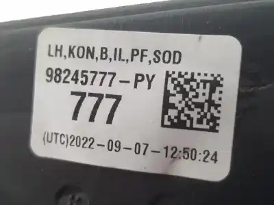 Автозапчастина б/у ліве дзеркало для ds ds 3 / ds 3 crossback (ur_, uc_, uj_) 1.2 puretech 130 посилання на oem iam 98245777py  1637858380