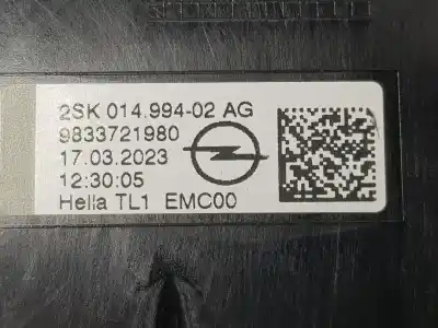 Автозапчасти б/у правый задний фонарь за opel mokka x hn05 ссылки oem iam 9833721980  9833721980