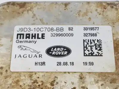 Second-hand car spare part air conditioning condenser / radiator for jaguar ipace el oem iam references j9d1143