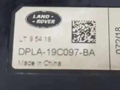 Peça sobressalente para automóvel em segunda mão módulo eletrônico por jaguar ipace el referências oem iam c2d33465  c2d33465