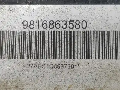 Peça sobressalente para automóvel em segunda mão braço de suspensão inferior dianteiro direito por peugeot expert combi 1.6 blue-hdi fap referências oem iam 9816863580
