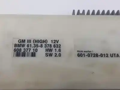 Peça sobressalente para automóvel em segunda mão módulo eletrônico por bmw 5 (e39) 523 i referências oem iam 61358378632  61358378632