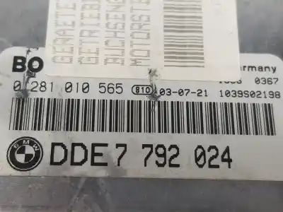 Peça sobressalente para automóvel em segunda mão centralina de motor uce por bmw serie 3 compact (e46) 2.0 16v diesel cat referências oem iam 13617792024  13617792024