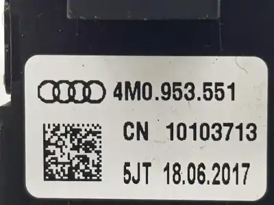 Автозапчастина б/у вимикач для audi q5 2.0 tdi посилання на oem iam 4m0953551