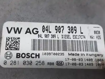 Автозапчастина б/у ебу контролер двигуна для audi q5 2.0 tdi посилання на oem iam 04l907309l  04l907309l