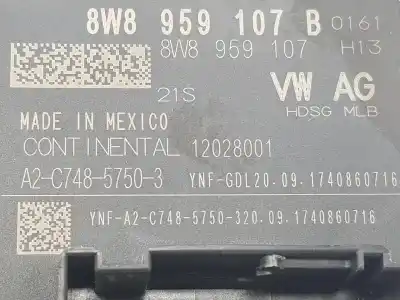 Автозапчастина б/у електронний модуль для audi q5 2.0 tdi посилання на oem iam 8w8959107b  8w8959107b
