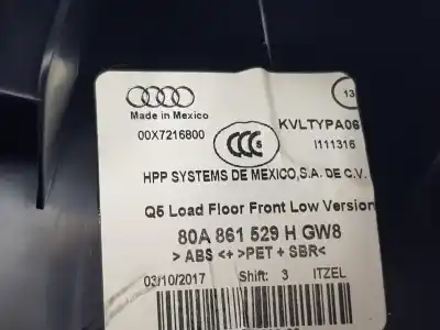 Автозапчастина б/у молдинг для audi q5 2.0 tdi посилання на oem iam 80a861529h  80a861529h