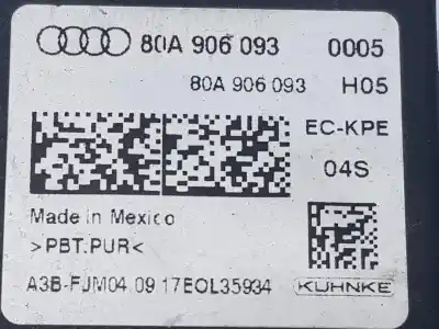 Автозапчастина б/у електронний модуль для audi q5 2.0 tdi посилання на oem iam 80a906093  80a906093