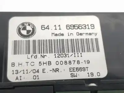 Second-hand car spare part climate control for bmw 3 compact (e46) 320 td oem iam references 64116956319  64116956319