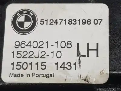 Second-hand car spare part trunk lock for bmw x5 (f15, f85) xdrive 30 d oem iam references 51247183196  51247183196