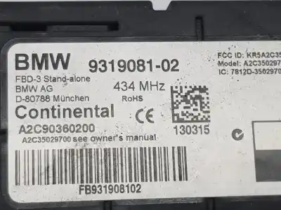 Second-hand car spare part electronic module for bmw x5 (f15) xdrive30d oem iam references 61359319081  61359319081