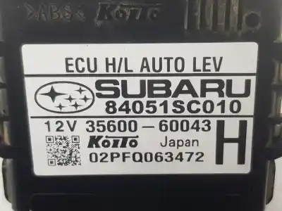 Second-hand car spare part electronic module for subaru forester s12 2.0 d oem iam references 84051sc010  84051sc010