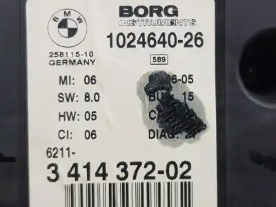 Second-hand car spare part dashboard for bmw x3 (e83) 2.0 d oem iam references 62113414372  62113414372