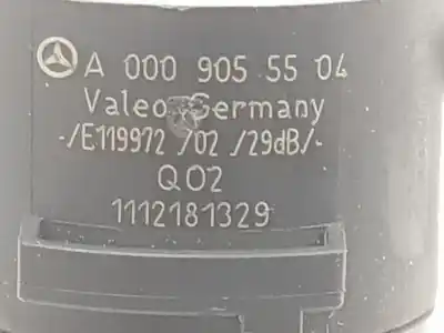 Second-hand car spare part parking sensor for mercedes-benz clase a (bm 177) 1.5 cdi cat 116 cv / 85 kw oem iam references a0009055504