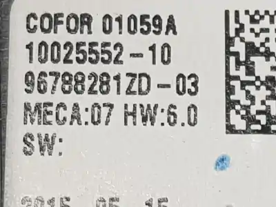 Автозапчасти б/у выключатель левого переднего окна за peugeot 308 sw ii (lc_, lj_, lr_, lx_, l4_) 1.6 bluehdi 100 ссылки oem iam 96788281zd  96788281zd