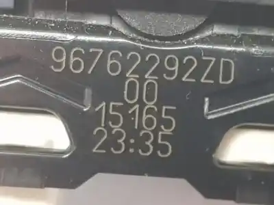 Second-hand car spare part rear right power window switch for peugeot 308 sw ii (lc_, lj_, lr_, lx_, l4_) 1.6 bluehdi 100 oem iam references 96762292zd  96762292zd