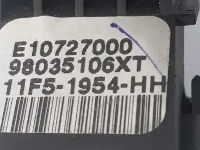 Second-hand car spare part steering wheel switch for peugeot 308 sw ii (lc_, lj_, lr_, lx_, l4_) 1.6 bluehdi 100 oem iam references 98035106xt  98035106xt