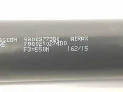 Second-hand car spare part tailgate gas strut for peugeot 308 sw ii (lc_, lj_, lr_, lx_, l4_) 1.6 bluehdi 100 oem iam references 9800377380  9800377380
